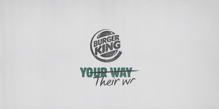 Burger King yeni iletişim çalışmasında siyasal mesaj verdi