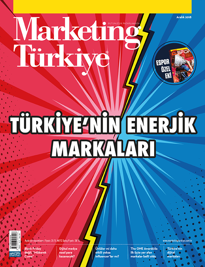 Türkiye'nin enerjik markaları Aralık sayısında!