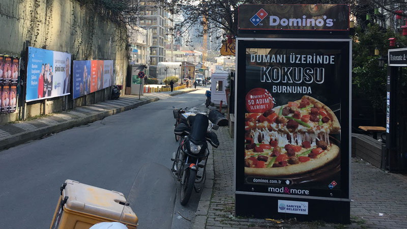 Yürürken burnunuza enfes bir pizza kokusu gelse, ne yapardınız?