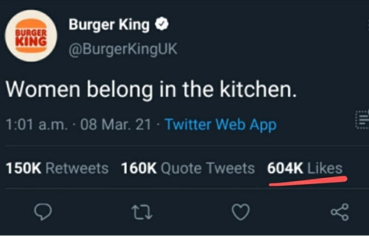 Burger King UK'den ortalığı karıştıran paylaşım!