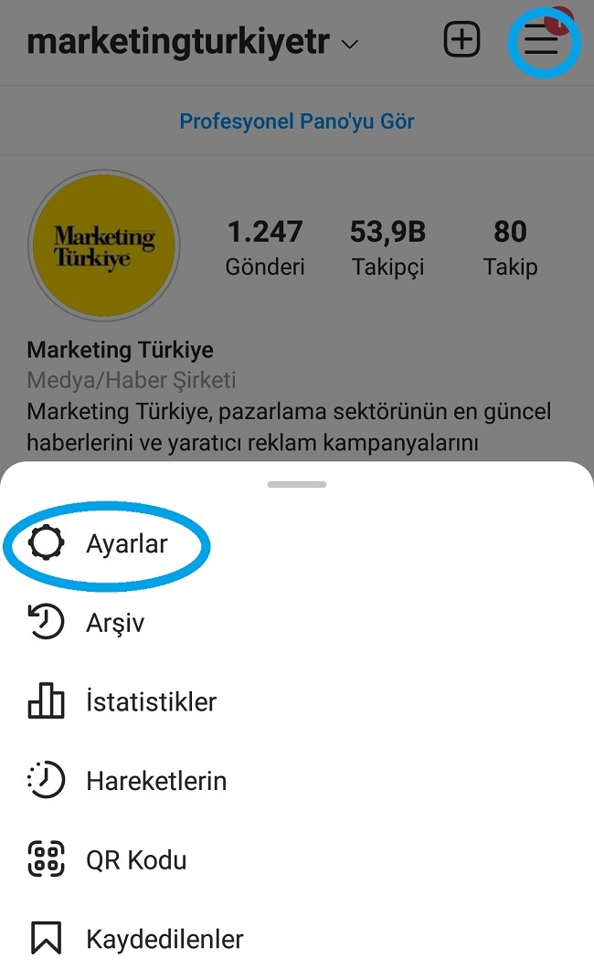 Instagramda Işletme Hesabı Nasıl Açılır Marketing Türkiye