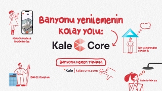 Kale’den Türkiye’nin ilk banyo tasarım uygulaması: Kale Core