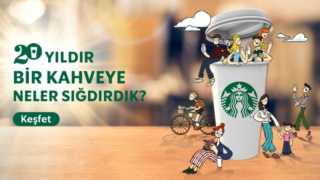 Starbucks, Türkiye’deki 20. yılını animasyon filmiyle kutluyor