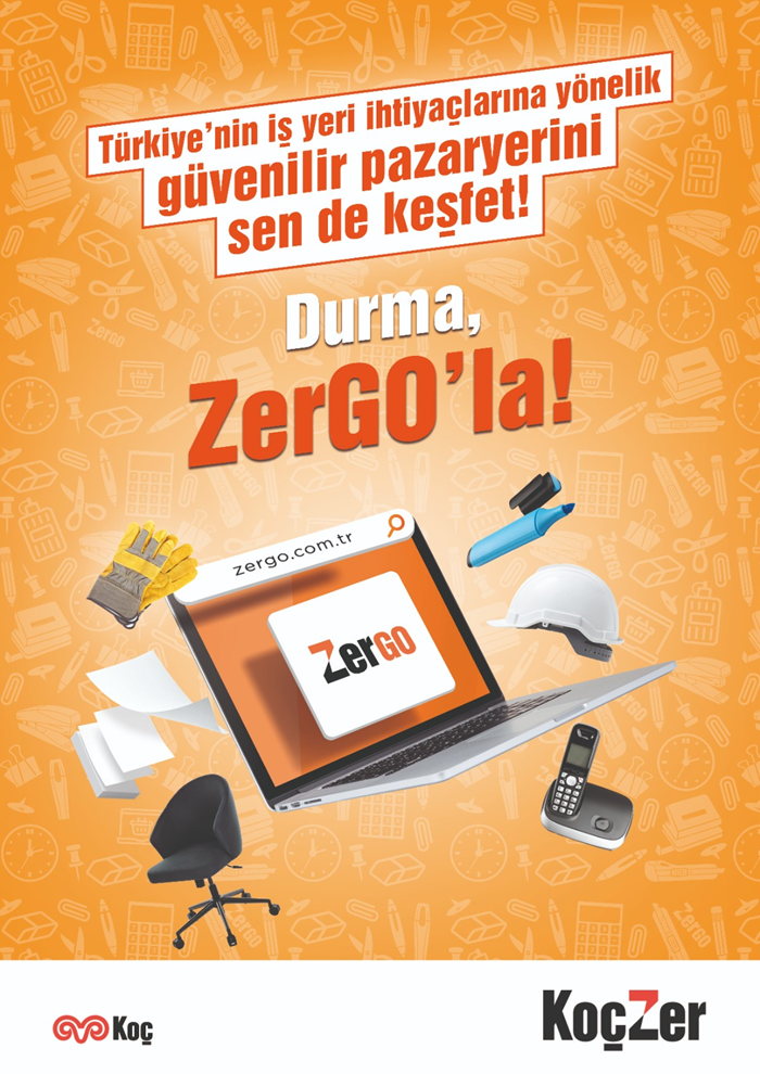 KoçZer'in yeni dijital platformu ZerGO, e-ticaret deneyimini B2B'ye taşıyor