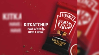 Heinz ve KitKat’dan çılgın iş birliği: “KitKatChup”