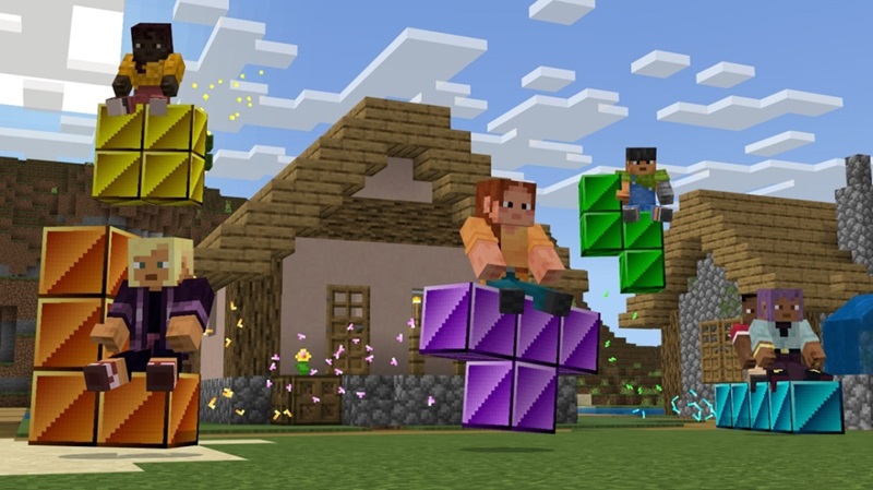 Bloklar bir araya geliyor: Minecraft ve Tetris güçlerini birleştirdi!