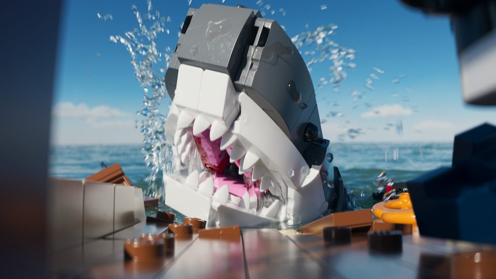 LEGO, yeni Jaws seti için aksiyon filmi çekti