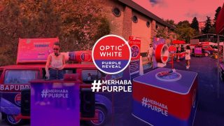 Colgate, yeni Optic White Purple Reveal’a, PurpleFest ile merhaba dedi!