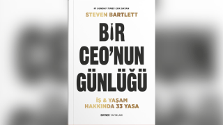 Steven Bartlett’in ilham veren kitabı “Bir CEO’nun Günlüğü" şimdi Türkiye’de!